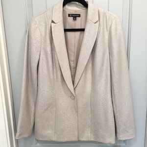 INC Shimmering Champagne Blazer